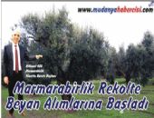 Marmarabirlik Rekolte Beyan Almlarna Balad
